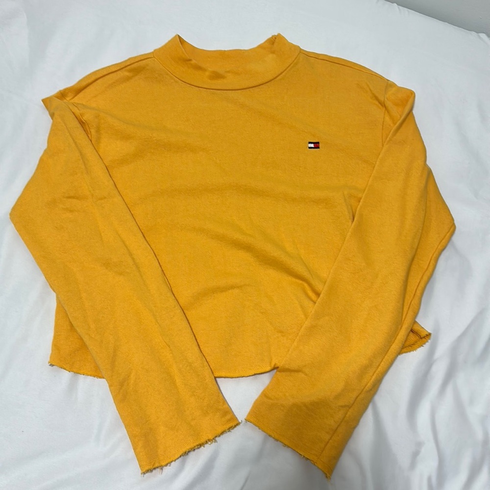 Tommy Hilfiger Mustard Sweater (size S)